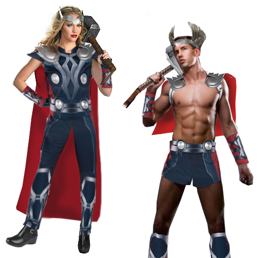 I call it Women’s Thor Costume and Sassy Adult Thor.